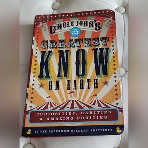 ✨️2 For $15✨️ Uncle John's Greatest Know on Earth Book